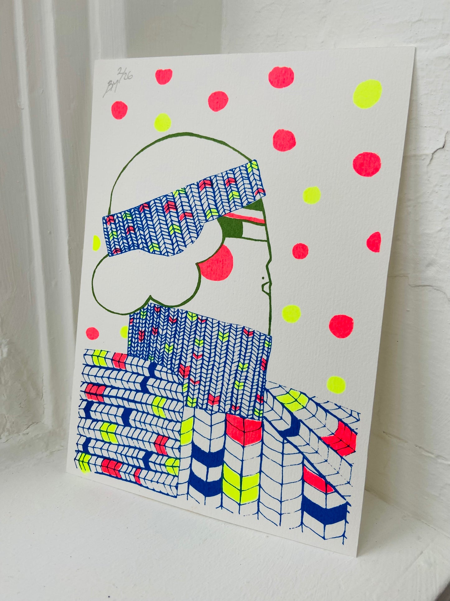 A5 mini winter print B
