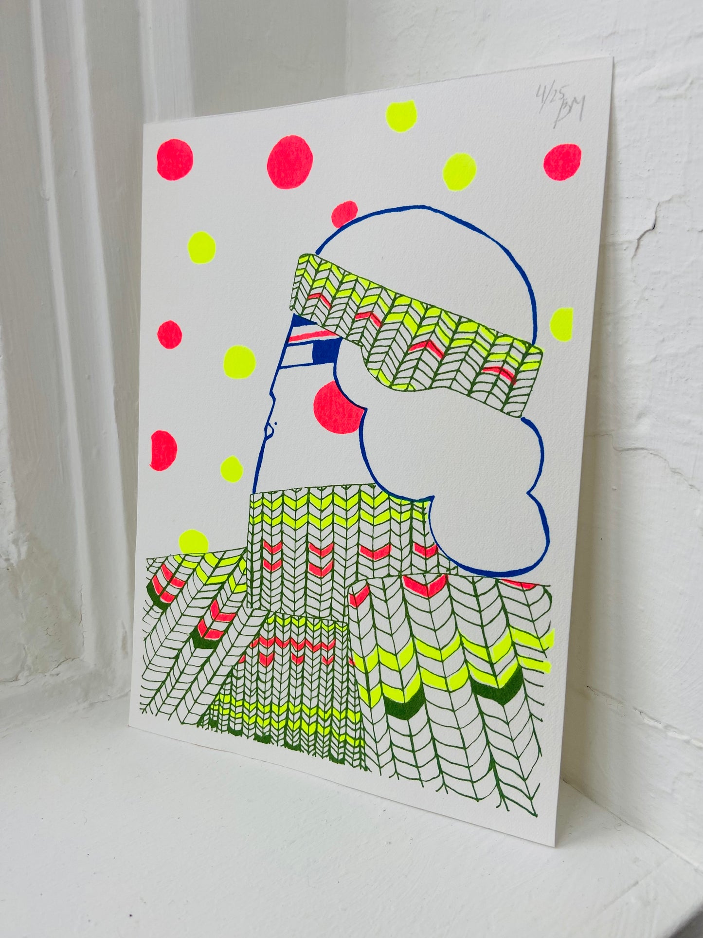 A5 mini winter print A